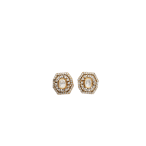 Octagonal Radiance Stud Earrings