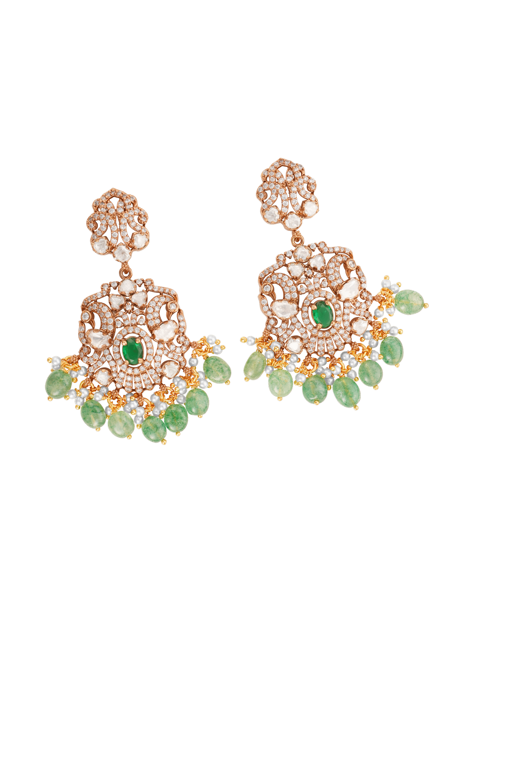 Emerald Dewfall Chandeliers