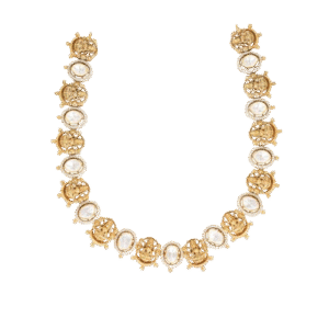 Deity & Mozonite Art Link Necklace