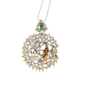 Devta Emerald & Lumina Necklace