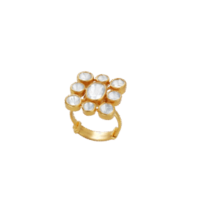Radiant Lumina Bloom Adjustable Ring