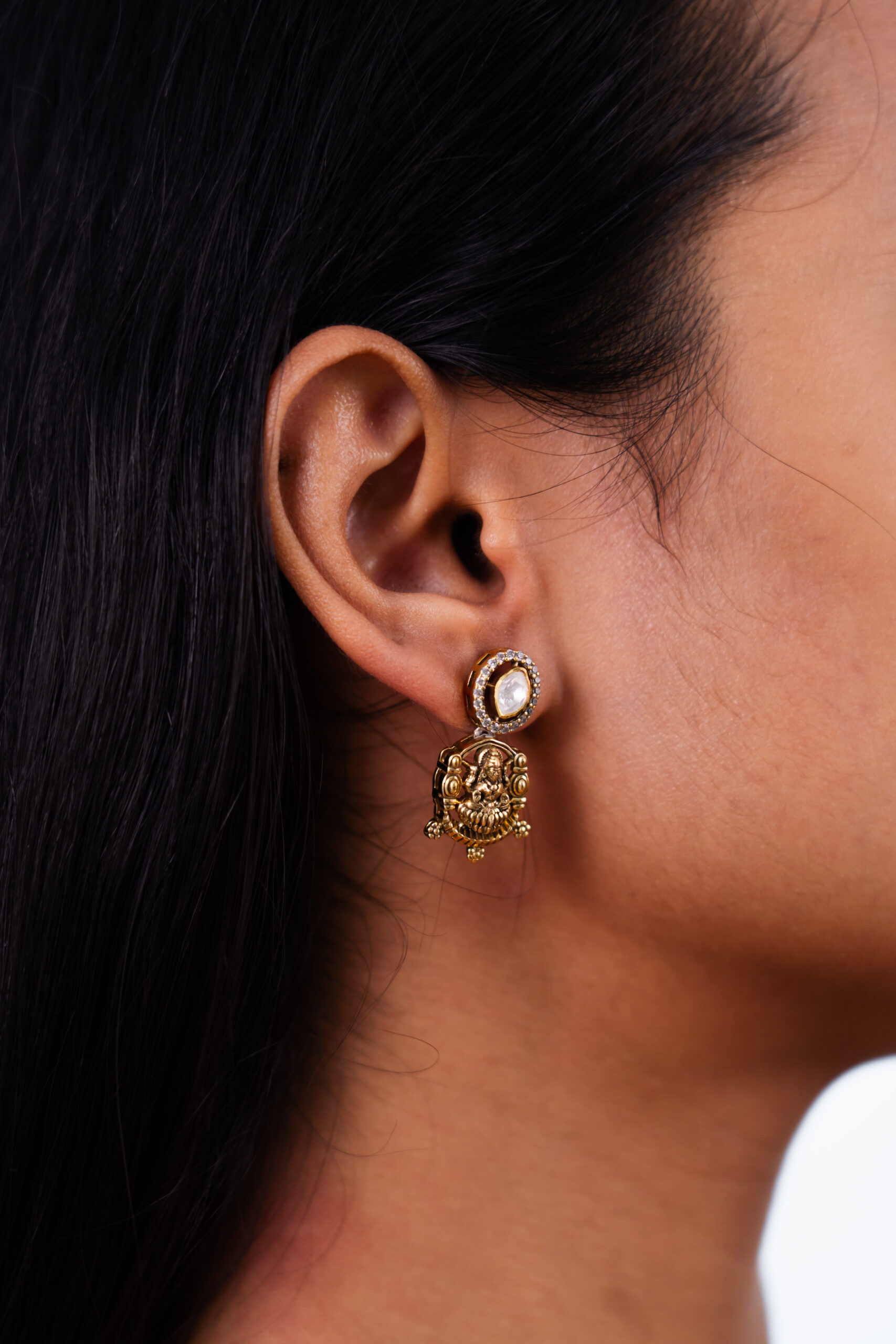 Emerald & Diamond Filigree Drops - Image 3